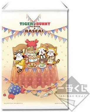 Amazon タイバニ タペストリー ダブルチャンス Tiger Bunny ラスカルコラボ アイドル 芸能人グッズ 通販