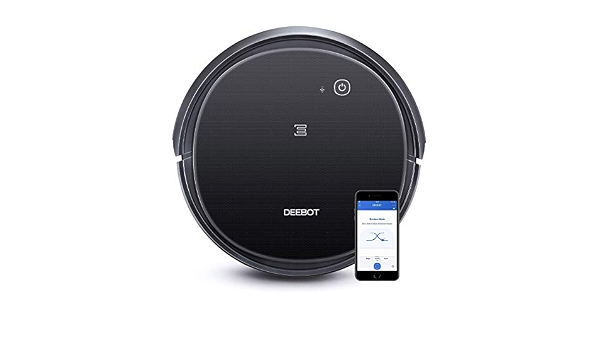 Ecovacs DEEBOT 500 Robot Vacuum Cleaner with Max Power Suction, Up to 110  min Runtime, Hard Floors and Carpets, Pet Hair, App Controls,  Self-Charging, Quiet, Large, Black : Buy Online at Best
