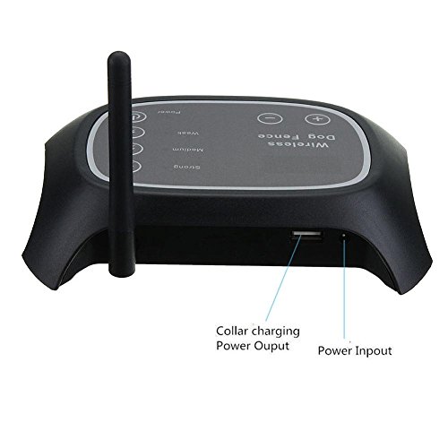 WXLAA Wireless Electric Pet Fence Containment 1 Dog System Waterproof Transmitter Collar