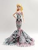 Cora Gu [Handmade Dress Fit for Doll] Handmade The Holiday Mermaid Gown/Dress（Dolls' not Included
