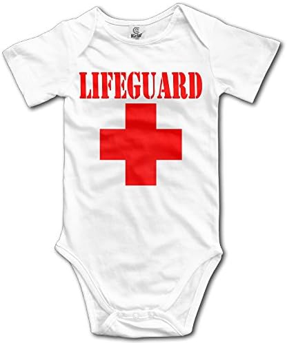 Lifeguard Gear Logo Infant Boys Girls Baby Onesies Bodysuits Organic