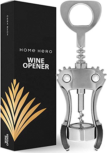 image for Home Hero Wine Opener Wine Bottle Opener - Wing Corkscrew Wine Opener 