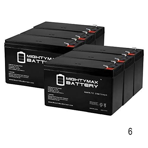 Mighty Max Battery 12V 7Ah Battery Replacement for APC SU2200R3X106 / 147/152-6 Pack Brand Product