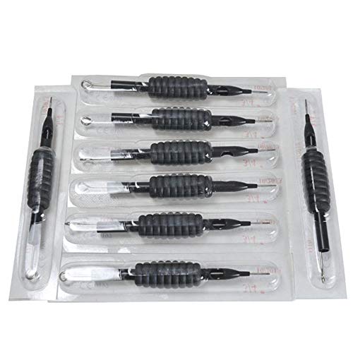 Tattoo Needles Tube Combo, Youzone 44pcs Assorted Presterilized Tattoo Needles And Disposable