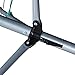 Jusdreen Essentials Clothesline Collapsible Drying Rack 9-line Umbrella Style Clothes Hanger Retractable Clothes Rotary Dryer with Parallel Line Hang Wet or Dry Laundry Silver - 98.42 feet