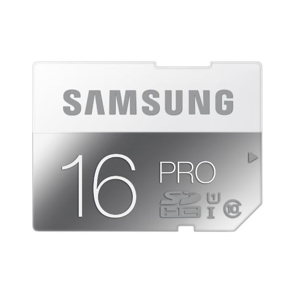 Samsung Memory 16GB PRO SDHC UHS-I Grade 1 Class 10 Speicherkarte Memory Card (bis zu 90MB/s Transfergeschwindigkeit)
