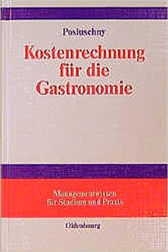 Kostenrechnung Fur Die Gastronomie Mit Fallstudie Aus Der Peter