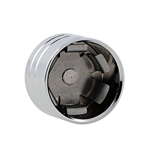 image for Anzio 10pcs Chromed CNC Aluminum Push-On Topper 7/16