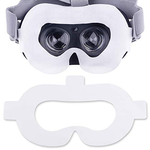 AMVR VR Face Cover Pad Non-woven Fabric Disposable Hygiene Mask Sponge Mat with Magic Sticks for Oculus Go (50 pcs)