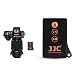 JJC RMT-DSLR1 IR Wireless Remote Control with Extra Start/Stop Video Recording Button for Sony A6000 A6100 A6300 A6400 A6500 A6600 A7 III A7 II A7 A7S II A7S A7R IV A7R III II A9 & More Sony Camera primary
