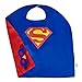Babylian Super Hero Dress Up Costumes with Masks and Cape for Kids (1 in pack(superman))