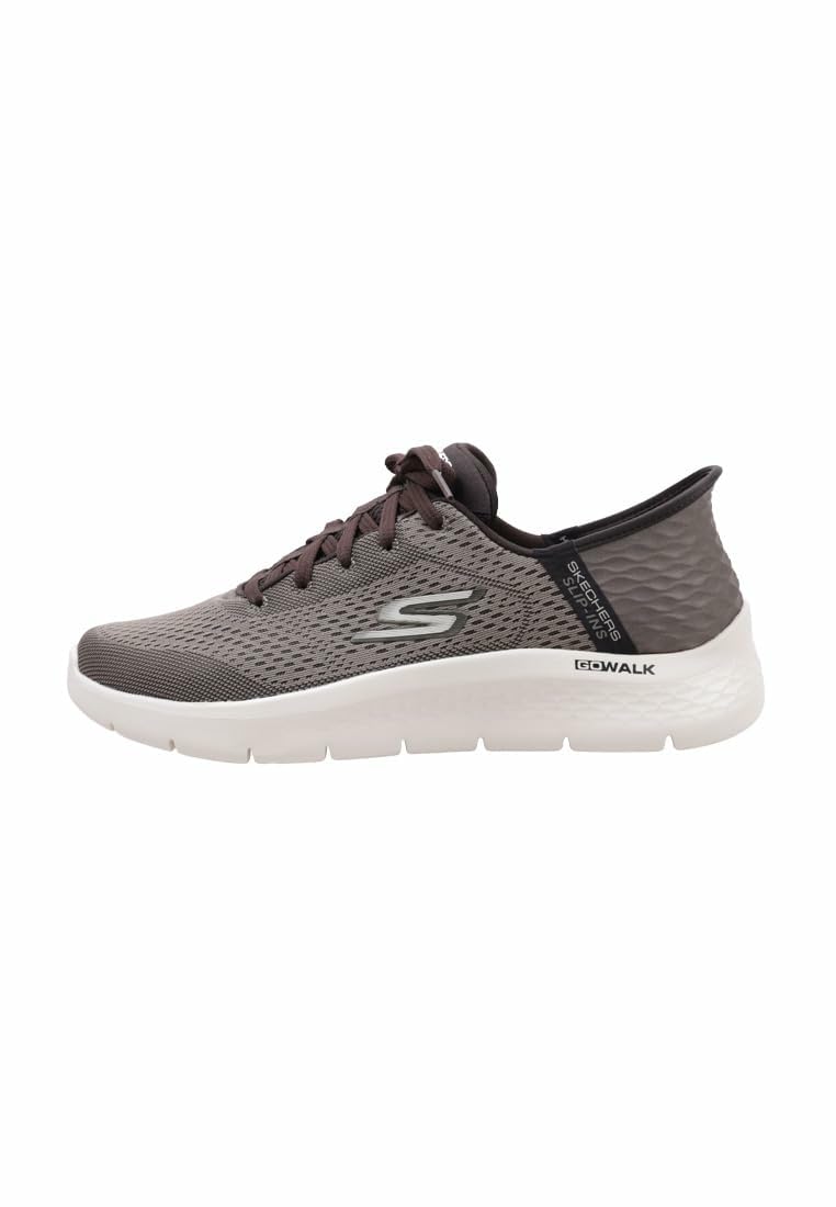 Go Walk Mens Go Walk Flex - New World Sneaker, Brown, 7 Image
