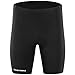 NOOYME New Gear For Spring Men's Cycling Shorts With 3D Padded Jet Black With Color Block Design Bike Shorts