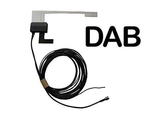 Connects2Universal in Car Dab Aerial Antenna Glass Mount Ct27Uv63 Autodab Glass Mount Patch Antenna