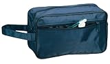 Toiletry Cosmetics Travel Bag, Navy by BAGS FOR LESS™