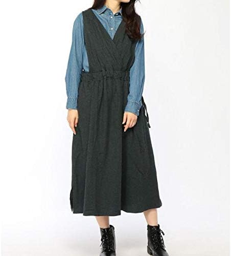 Amazon Co Jp Studio Clip スタディオクリップ ジャンパースカート ワンピース チャコール 麻混 ホビー