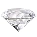 OwnMy Diamond Shaped Crystal Paperweight, Clear Crystal Diamond Jewel Paperweight Sparkling Glass Gem Centerpieces Decoration with Gift Box for Home Office Wedding Decor (100MM / 4