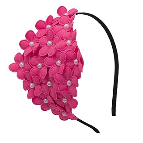 Buy Kids Hair Hoop Headbands Headwear Flower Crown Hairband Pearl