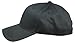 Blank Hat 6 Panel Pro Style Twill Youth Cap in Black, Black, Size Adjustable