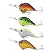 RUNCL Anchor Box - Deep Diving Crankbaits DDC112, Wobbler Fishing Lures, Hard Fishing Lures (Pack of 4)
