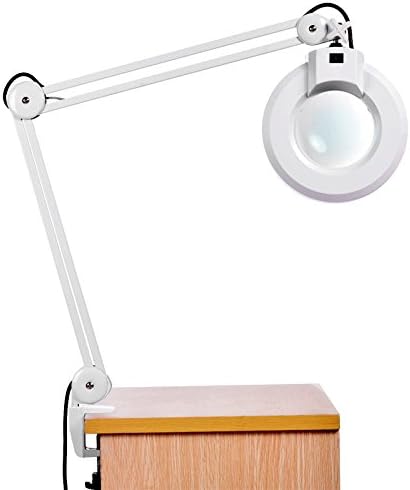 desk mount magnifier lamp