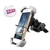 Elktry Bike Phone Mount, Universal Bike/Bicycle Cell Phone Holder, Mountain& Road Bike Handlebar Mount Cradle for iPhone 7 7Plus 6 6s 6 Plus 6s Plus 5S 5 Samsung Galaxy LG and other Smartphones