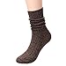 TINTAO 3 Pairs Women Winter Wool Cable Knit Crew Knee High Boot Socks,Size 5-11#W919 (Polyester Blend, Color B07)