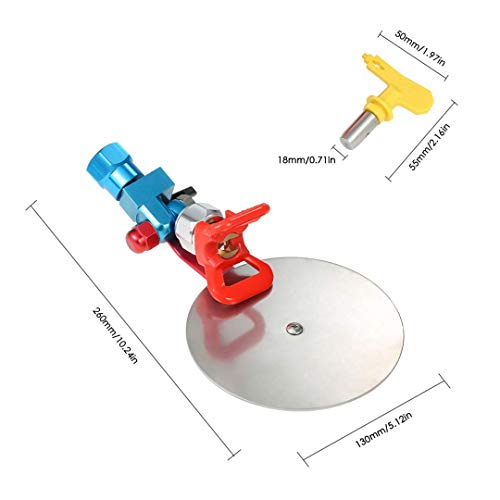 Universal Spray Guide Accessory Tool for All Airless Paint Sprayer 7/8 Inch with 517 Tip