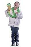 KINGDOM SECRET 4LB Weighted Sensory Snake Soft Plush Fabric with Firm Weighted Filling | Use as a Neck and Shoulder Wrap or Curl It Up on Your Lap.
