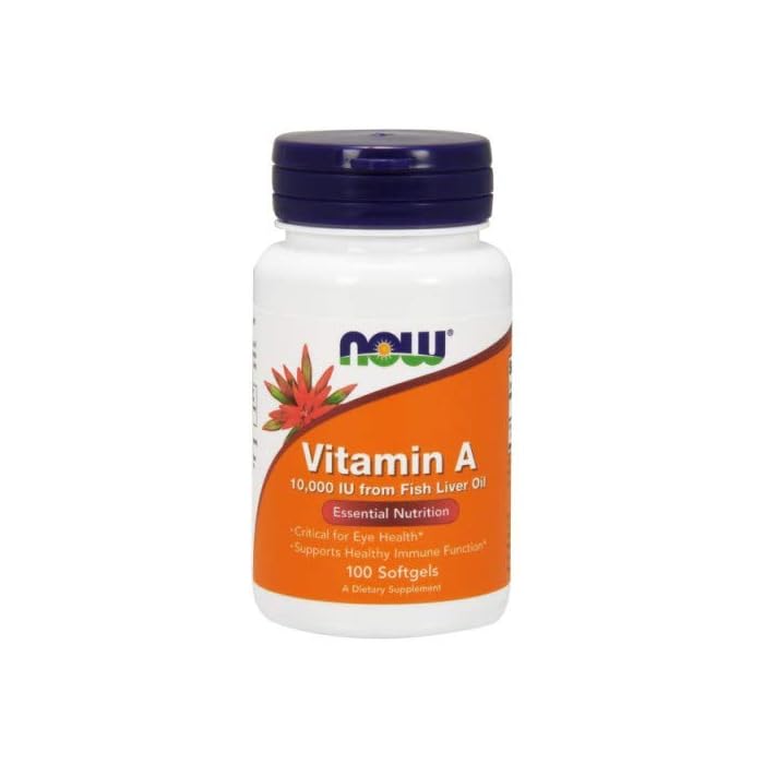 Now Foods, Vitamin A, 10,000 IU, 100 Softgels