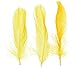 ZUCKER Feather (TM) - Loose Goose Coquille Mix Dyed - Yellow Tonals