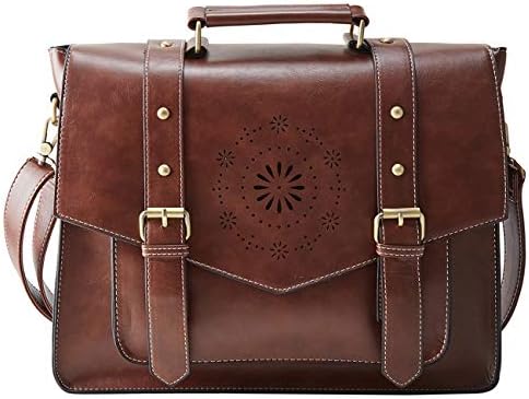 ECOSUSI Women's Briefcase Messenger Laptop Bag