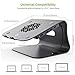 Aluminum Laptop Stand, DockCase Desk Stand for MacBook Pro Space Gray Plus USB 3.0 Hub with SD Card Reader, Ergonomic Office Laptop Holder Standthumb 3