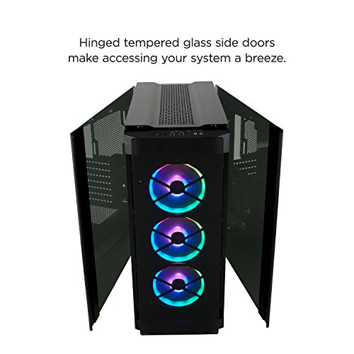 2 CORSAIR+Obsidian+Mid+Tower+Tempered+Aluminum