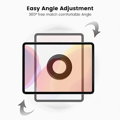 Nillkin Tablet Wall Mount Magnetic iPad Wall Mount for Home Office Gym, Tablet Holder Car Magnet Compatible with iPad, iPad Mini, iPad Air, iPad Pro and Most Tablets - Black