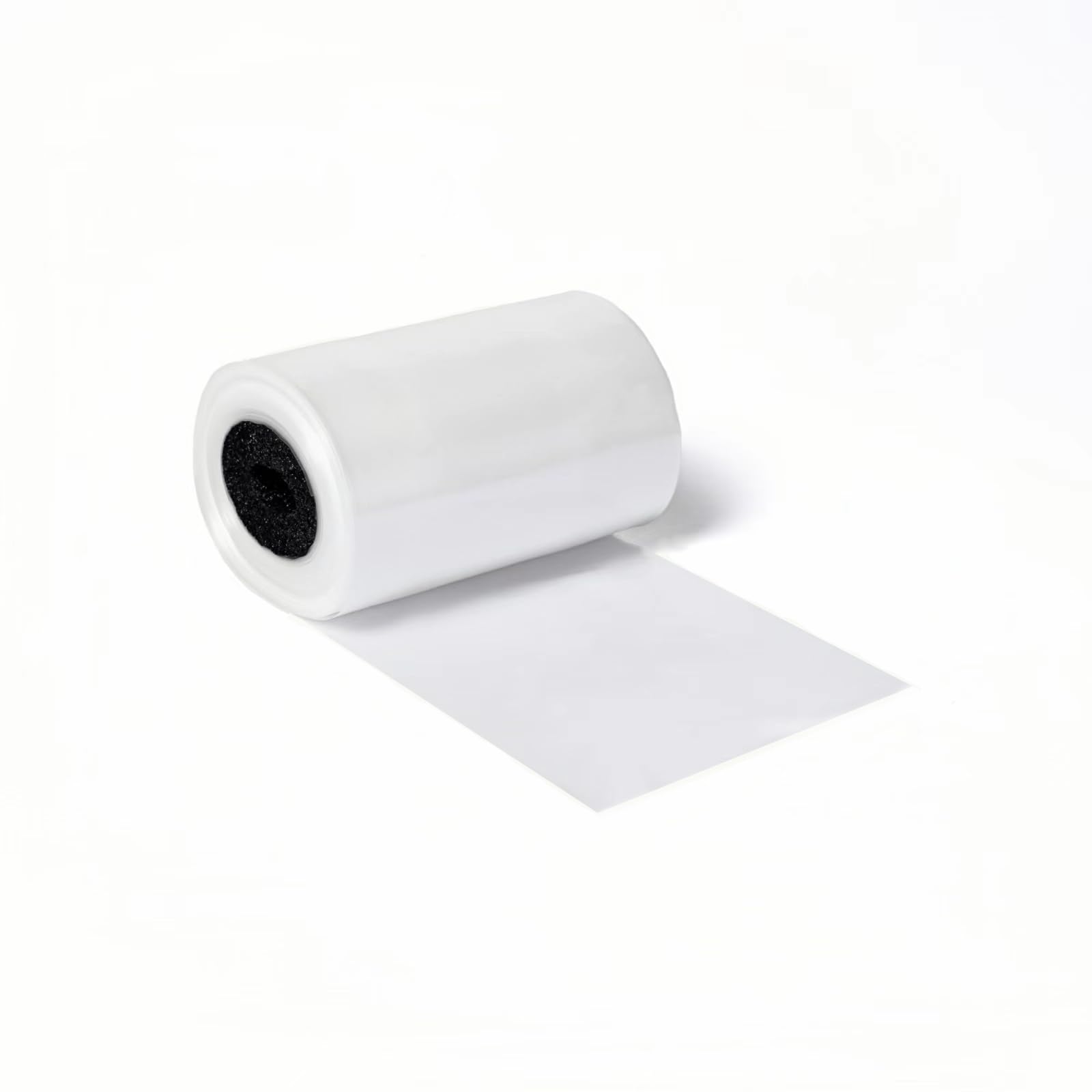 Photo 1 of Lay Flat Tube Roll, Food-Grade Polyethylene, Custom Poly Packaging, Protective Sleeves, Product Storage, DIY Projects, 4" W x 2.6"D x 100' L, 1Roll