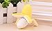 TECH-P® Creative Life Mini Peel Soft Banana Phone Bag Keychain Pendant Decoration for Home Wall Party Decorations (Banana 10/Set-1.5