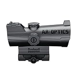 Bushnell Optics, Incinerate Red Dot Sight 1x25 MOA Circle, 2 MOA Hi-Rise Picatinny-Style Mount