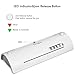 Thermal Laminator, Laminating Machine with 2 Roller System Jam-Release Switch Fast Warm-up Quick Laminating Speed for Home Office and School