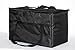 Resturant linen Insulated Nylon Food Delivery Bag , 23in x 13in x 15in, Black