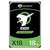 Seagate Exos X18, 18 TB, Interne Harde Schijf, Enterprise Klasse, CMR 3,5″, Hyperscale SATA 6 GB/s, 7.200 RPM, 512e, 4 KB FastFormat (ST18000NM000J)