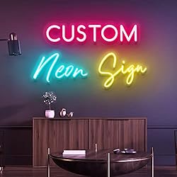 WMAT Personalized LED Neon Signs for Wedding Decor