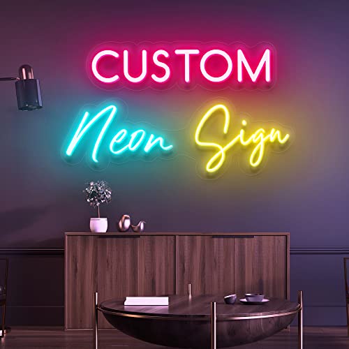 WMAT Personalized LED Neon Signs for Wedding Decor