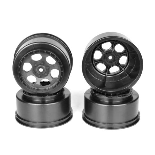 Trinidad SC WheelsTLR TEN-SCTE -22SCT/TeknoSCT410/Black/4pcs TS410B
