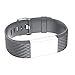 For Fitbit Charge 2 Bands, Adjustable Replacement Bands with Metal Clasp for Fitbit Charge 2 Wristbands Special Edition Black Grey Small