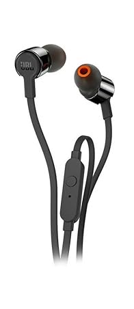 JBL T210 In-Ear Kopfhörer Ohrhörer mit 1-Tasten-Fernbedienung und Integriertem Mikrofon Kompatibel mit Apple und Android Gerä