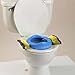 Kalencom Potette Plus 2-in-1 Travel Potty and Trainer Seat - Dual-Purpose Potty Training Toilet Seat - Portable Potty for Toddler Travel - With Durable, Lock-In Legs and Splash Guard - Blue