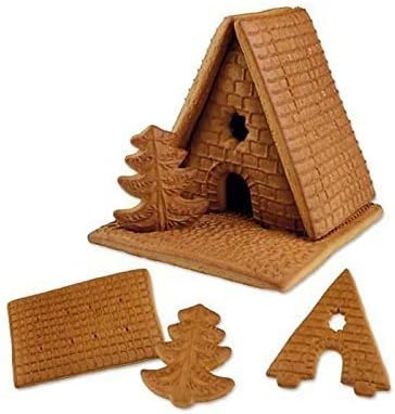 Dolci Natalizi Zenzero.Casetta Di Panpepato Da Montare E Decorare Dolce Natalizio Amazon It Alimentari E Cura Della Casa