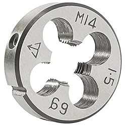 Aceteel M14 x 1.5 Metric Round Die, Machine Thread