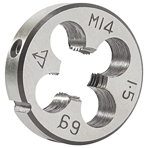 Aceteel M14 x 1.5 Metric Round Die, Machine Thread